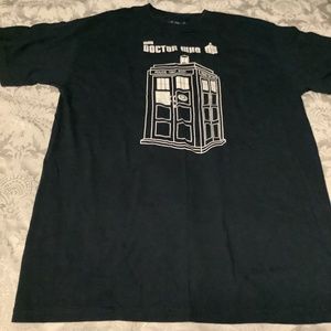 Dr Who Navy Blue T-Shirt Size M Unisex